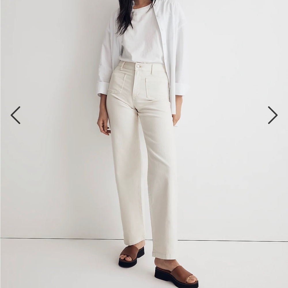 Madewell The Perfect Vintage Wide-Leg Jean NWT